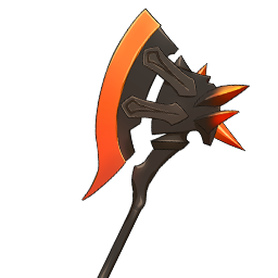 Crimson Flame Axe