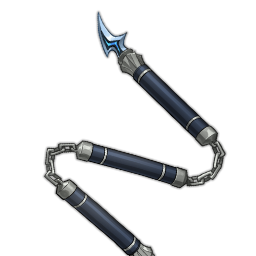 Black Flame Wings Nunchaku