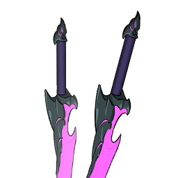 Jet-black Dual Swords