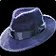 Crimson Felt Hat